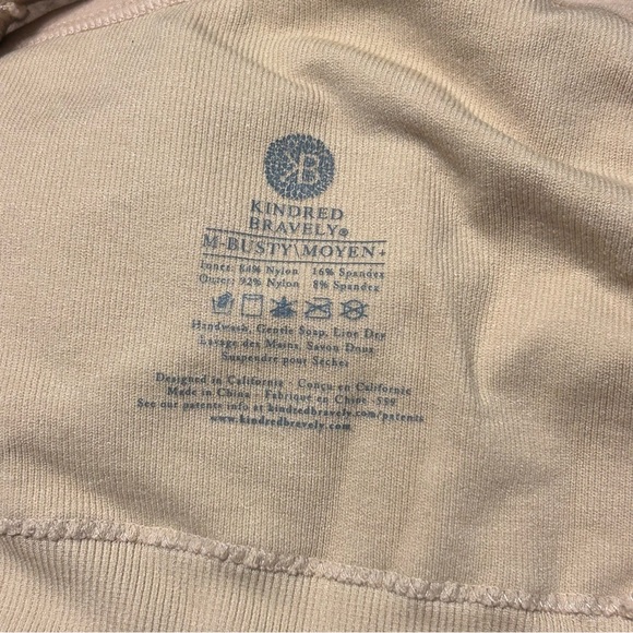 M-Busty Kindred Bravely Nursing/Pumping Bra Beige - Picture 4 of 6